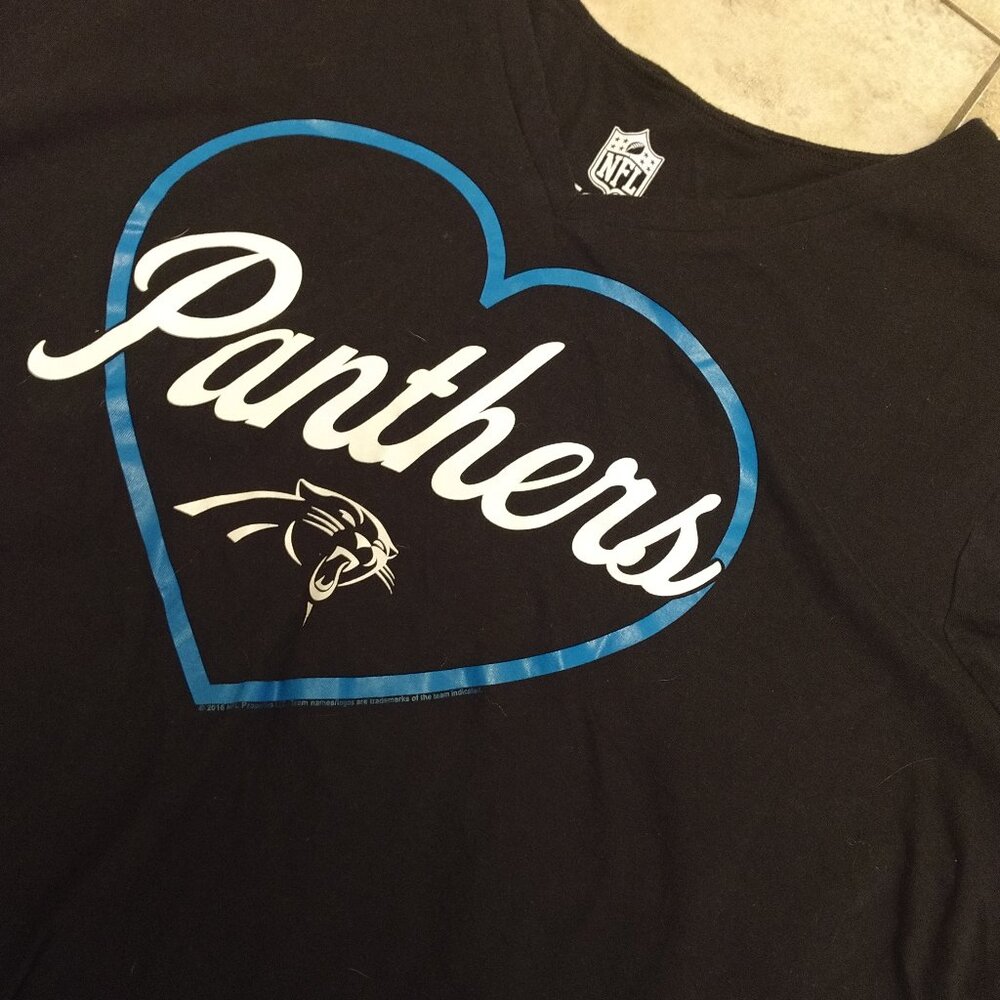 Ladies' NFL Carolina Panthers T-shirt - Picture 1 of 3
